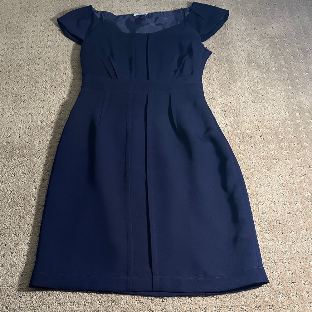 Philosophy di Alberta Ferretti Navy Mini Dress